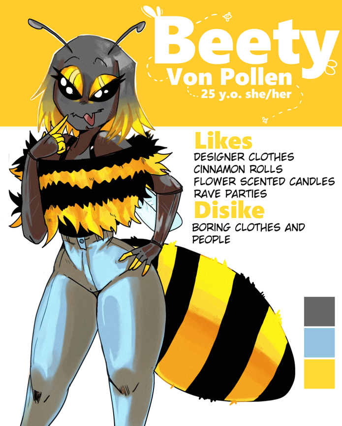 beety oc sheet